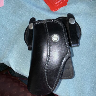 Vintage Brauer Bros D S32 Leather Holster For Smith & Wesson Revolvers D-8