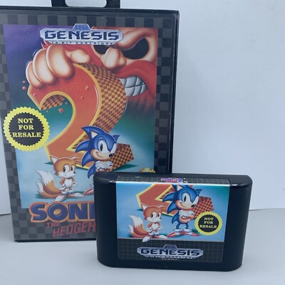 Sonic the Hedgehog 2 - SEGA GENESIS - NOT FOR RESALE Version