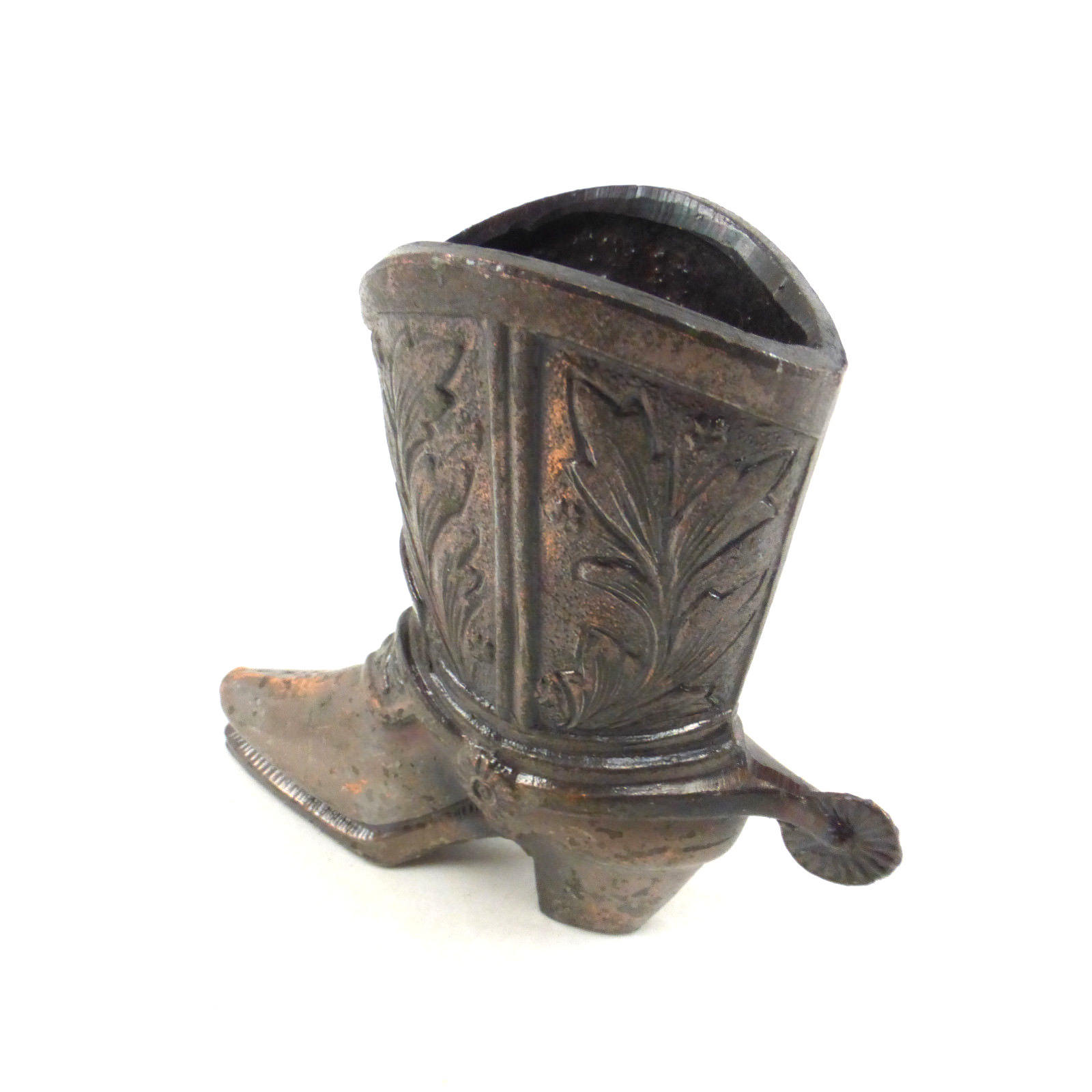 Cowboy boot toothpick holder