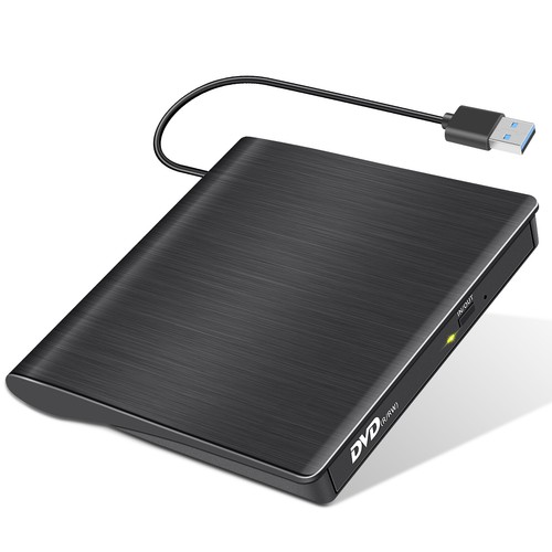 External USB 3.0 DVD RW CD Writer Drive Burner Reader Player For Laptop Dell HP