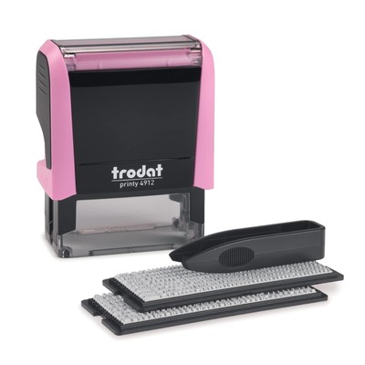 4912/SS Printy 4.0 Typomatic, pastel rosa, pad black
