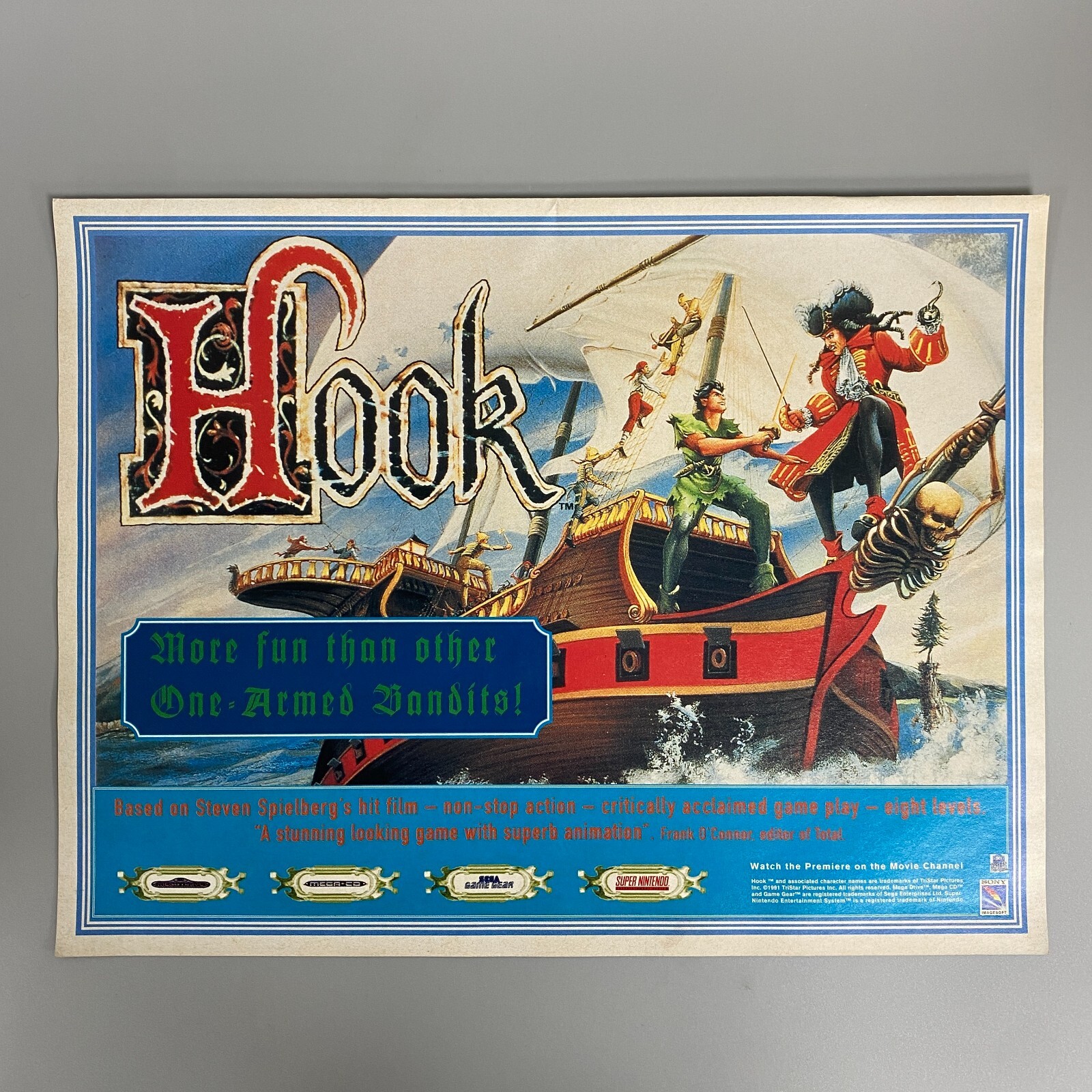 HOOK(フック)【中古・SEGA-CD北米版】 HOOK(フック)【中古・SEGA-CD北米版】