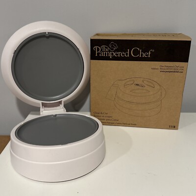 Pampered Chef Close & Cut Bagels Fruits, Veggies & More