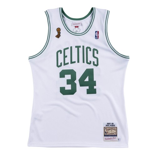 

АУТЕНТИЧНАЯ ФУТБОЛКА NBA MITCHELL - NESS BOSTON CELTICS 07-08 PAUL PIERCE, Белый