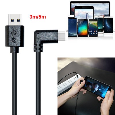 Für /// Quest Link Ladekabel USB3.1 USB-C TypeC Data Kabel Ladegerät 60W 3/5M