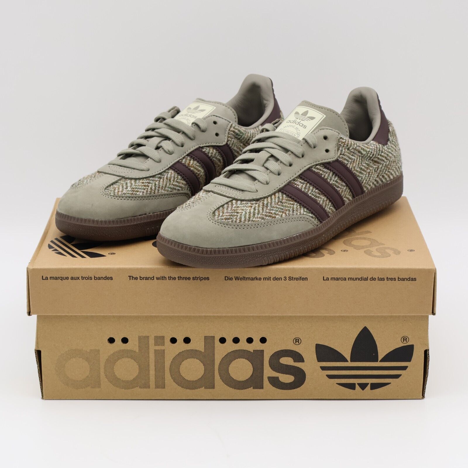 ID1449 adidas Originals Samba OG Wonder Beige Shadow Brown Wonder White (Men's) | eBay ID1449 adidas Originals Samba OG Wonder Beige Shadow Brown Wonder White (Men's) | eBay