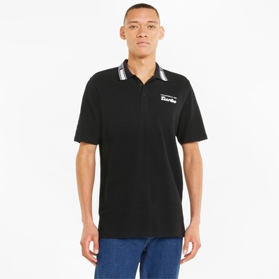

Puma Porsche Legacy Logo SS Polo Футболка мужская черный, Puma Porsche Legacy Logo SS Polo T-Shirt