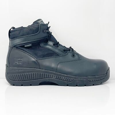 

Мужские водонепроницаемые рабочие ботинки Timberland Pro Mens Valor 6 дюймов 1161A, размер 12 Вт, Черный, Valor