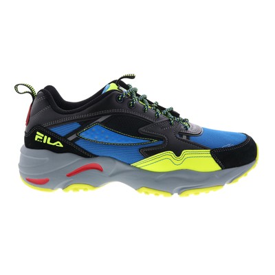 Fila Trail Tracer 1RM01030-404 Мужские синие кожаные спортивные кроссовки