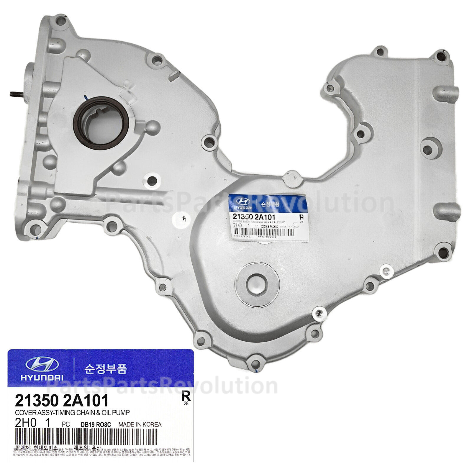 プレステ2 GENUINE 213502A101 Engine Timing Chain Cover for Hyundai