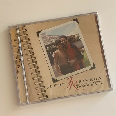 Jerry Rivera CD Canto a Mi Idolo Frankie Ruiz 2003 BMG Music Salsa Rare New