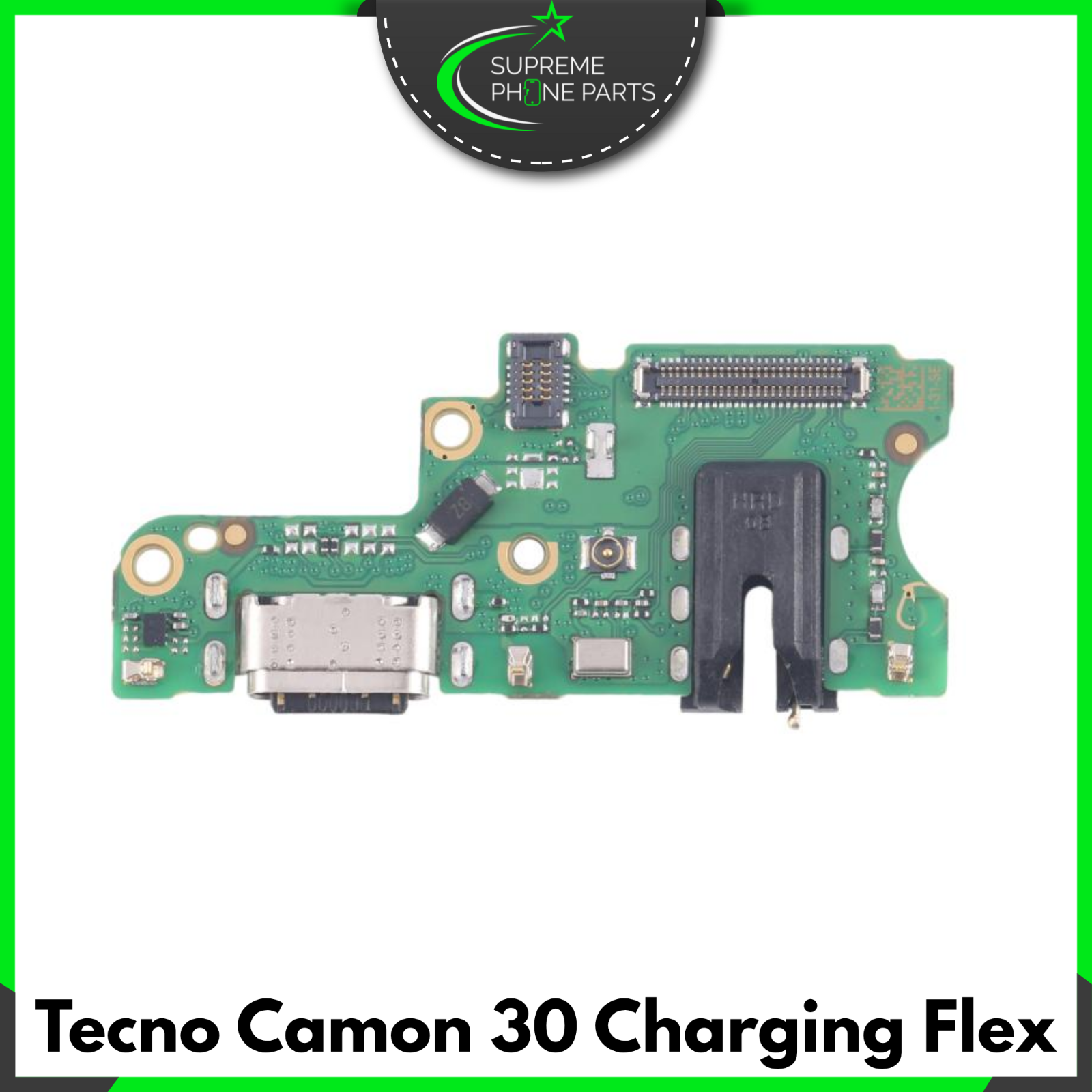 For Tecno Camon 30 Replacement Charging Port Dock Connector Microphone Flex - UK