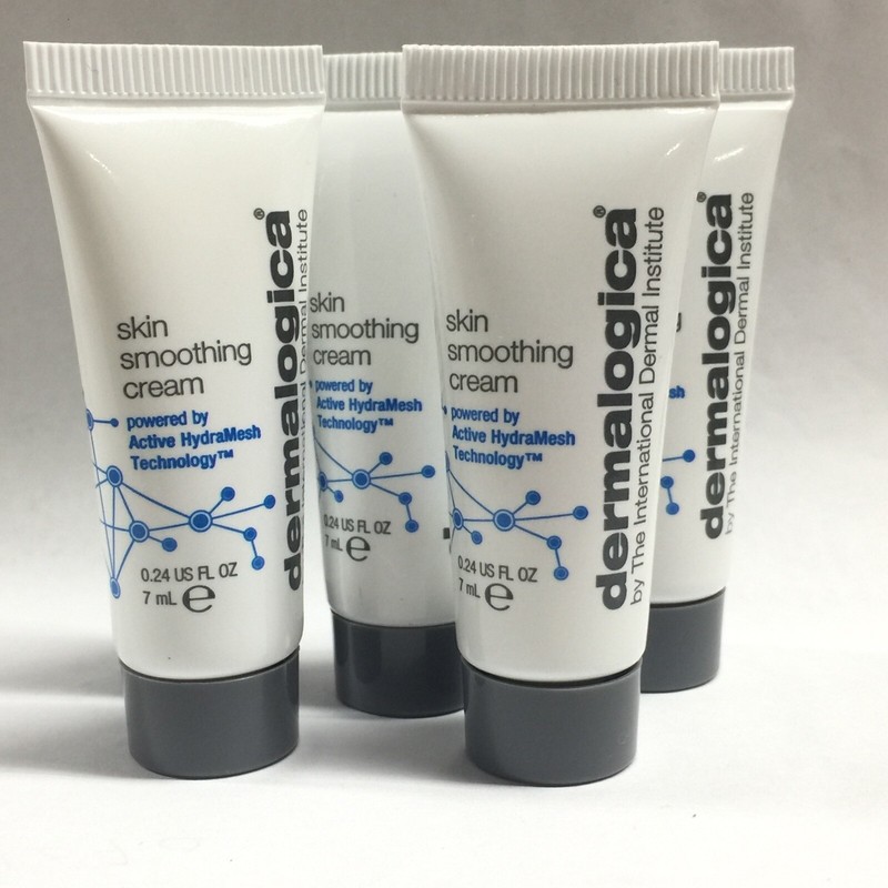 5 Dermalogica Skin Smoothing Cream .24oz Travel 5 pac   NEW Sealed