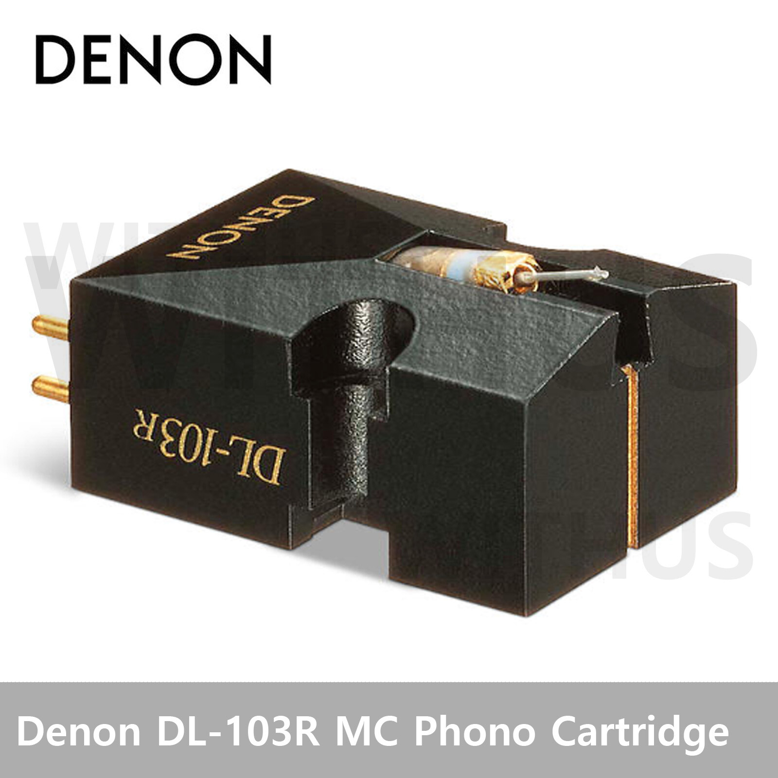 DL-103R + Denon DENON MC型カートリッジ W15×H15×D27 mm DL103R 