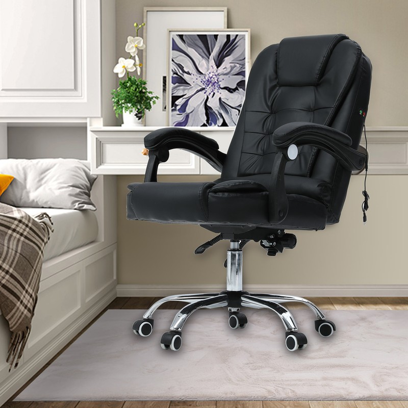 Ergonomic Office Chair Massage Reclining Computer Gaming Cha