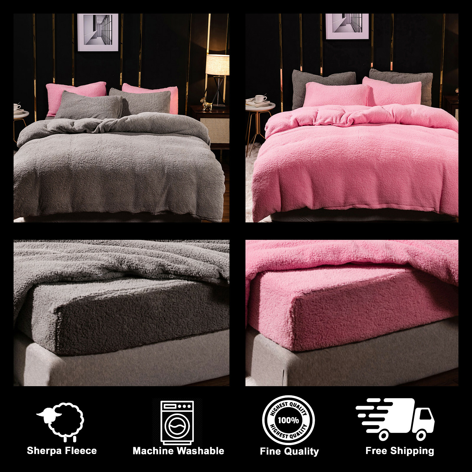 teddy bear super soft duvet cover