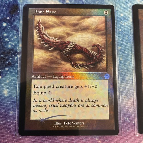 Bone Saw (FOIL) x1 - MTG The Brothers' War Retro Artifacts