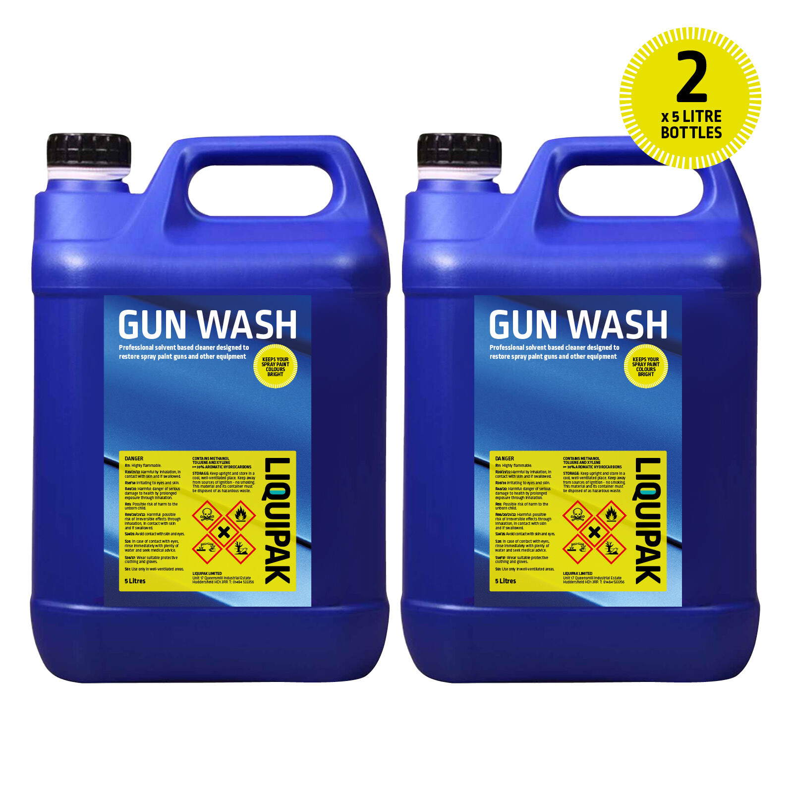 Standard Paint Thinner 10L, GUN WASH, Parts Cleaner, Cellulose Thinner