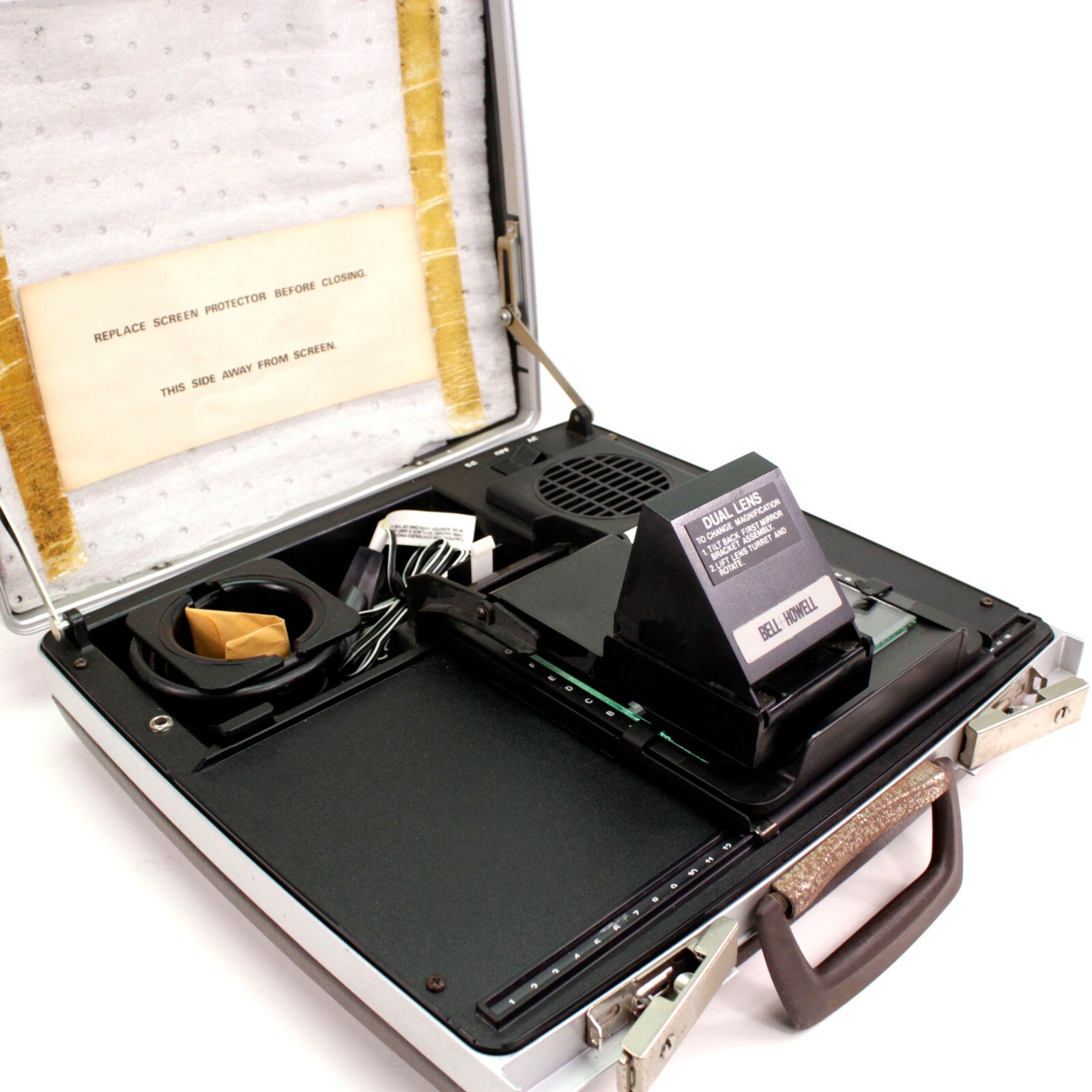 Bell & Howell Commuter II Portable Microfiche Reader