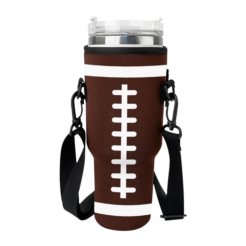 Portable Water Bottle Carrier Insulated Cup Cover Bag Holder Pouch String 40OZ