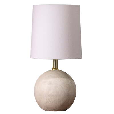 Mini Ball Base Table Lamp, 12.75'' H