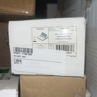 GE Edwards Fireshield FSRRM Remote Relay Module - NOS