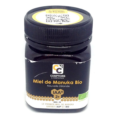Miel MANUKA Comptoirs et compagnies 19 MGO - 250g - date courte DDM 09/2025
