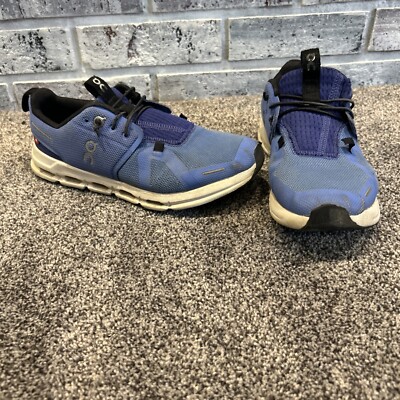 ON Cloud Sky 3YD11441211 Youth US 4.5Y Blue Mesh Lace Up Low Top Sneakers