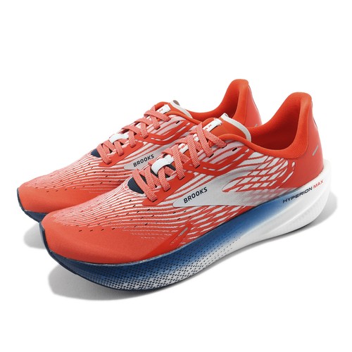 

Мужские беговые кроссовки Brooks Hyperion Max Cherry Tomato Orange 1103901D-887, Оранжевый, Hyperion Max