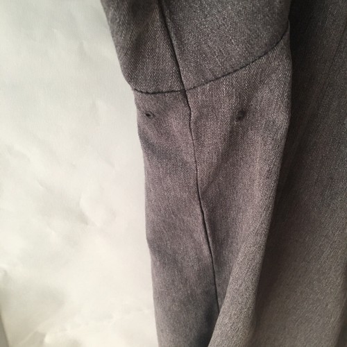 Happy Chef Womens Professional Chefs Shirt Size XL Gray Style #322 P1-21