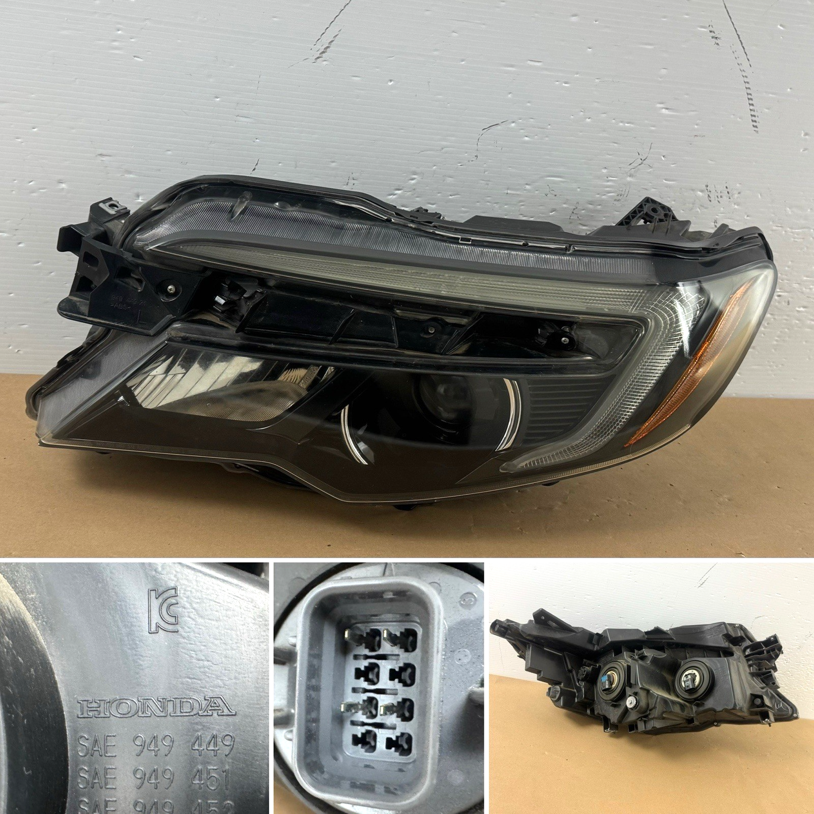 2016-2020 Honda Pilot / Ridgeline Halogen HEADLIGHT Left Side 33150-TG7-A12 OEM