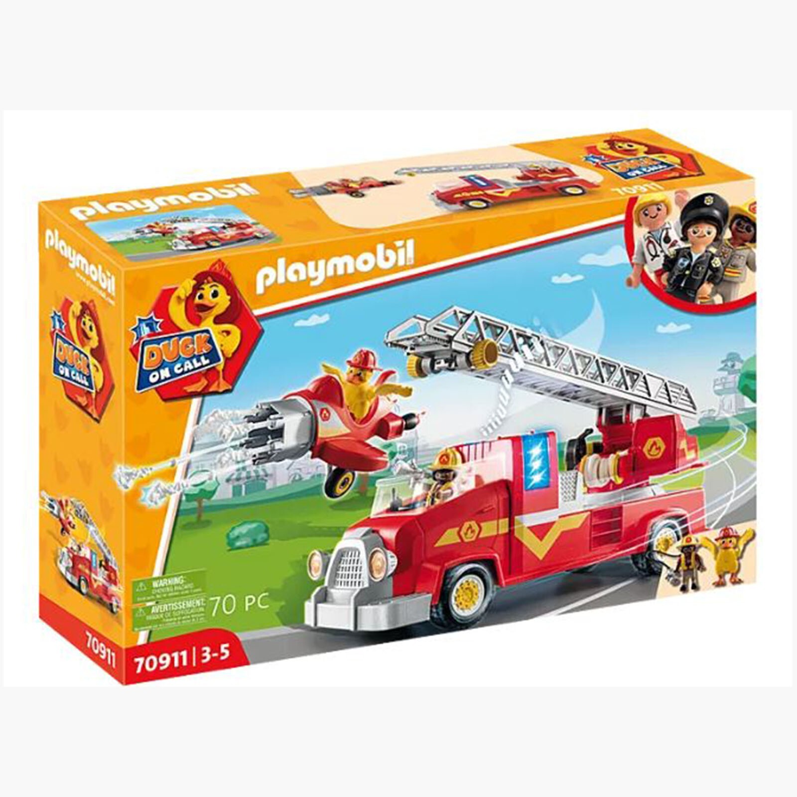 Конструктор Playmobil Duck On Call Пожарно-спасательная машина 70911 НОВЫЙ В НАЛИЧИИ