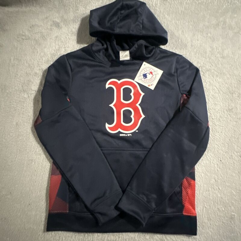Boston Red Sox MLB Baseball Blue Hoodie Genuine Merchandise Youth Boy’s Sz M