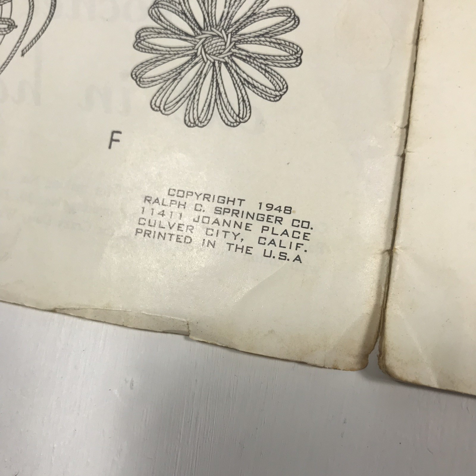 Vintage 1948 Designs For Crazy Daisy Winder Craft Magazine Crochet Doilies Guide