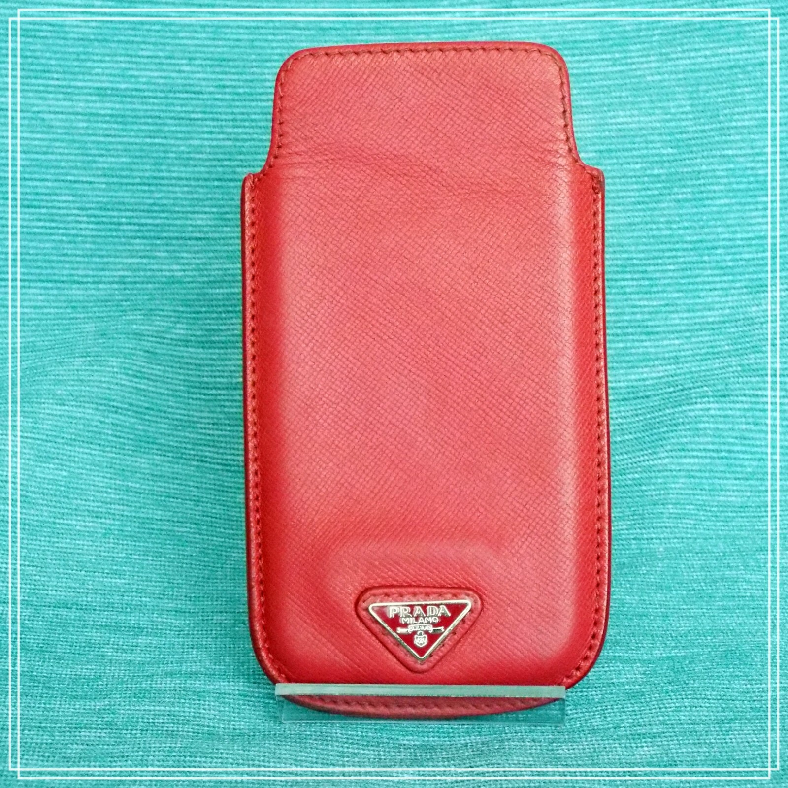 PRADA - 正規品！新品！PRADA ipodケース AUTHENTIC PRADA Milano iPod Case Black Leather Nano ITALY | eBay