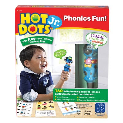 Educational Insights Hot Dots Phonics Set, Preschool Learning Toy