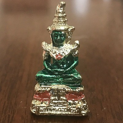 PHRA LEELA LP RARE OLD THAI BUDDHA AMULET PENDANT MAGIC ANCIENT IDOL#39