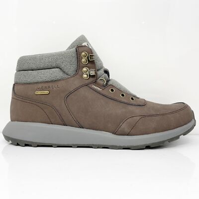 

Merrell Mens Capron Mid J003545 Коричневые непромокаемые рабочие ботинки, размер 12, Коричневый, Capron Mid