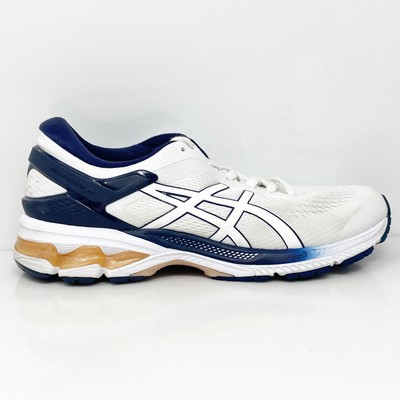 Asics Womens Gel Kayano 26 1012B025 Белые кроссовки для бега Размер 9.5