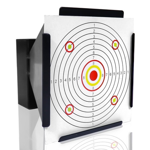 Pellet Trap,BB Trap Target with 50pcs Paper Targets for Airsoft,BB Gun,Airgun