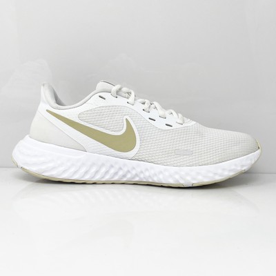 

Nike Womens Revolution 5 BQ3207-108 Белые кроссовки для бега, размер 9, Белый, Revolution 5