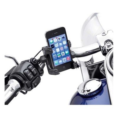 Harley Davidson Universal Handlebar Mount Phone Carrier - Multi-Fit 76000549