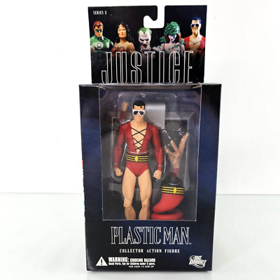 DC Direct PLASTIC MAN Justice League Alex Ross JLA 7'' Action Figure Series 3 NEW
