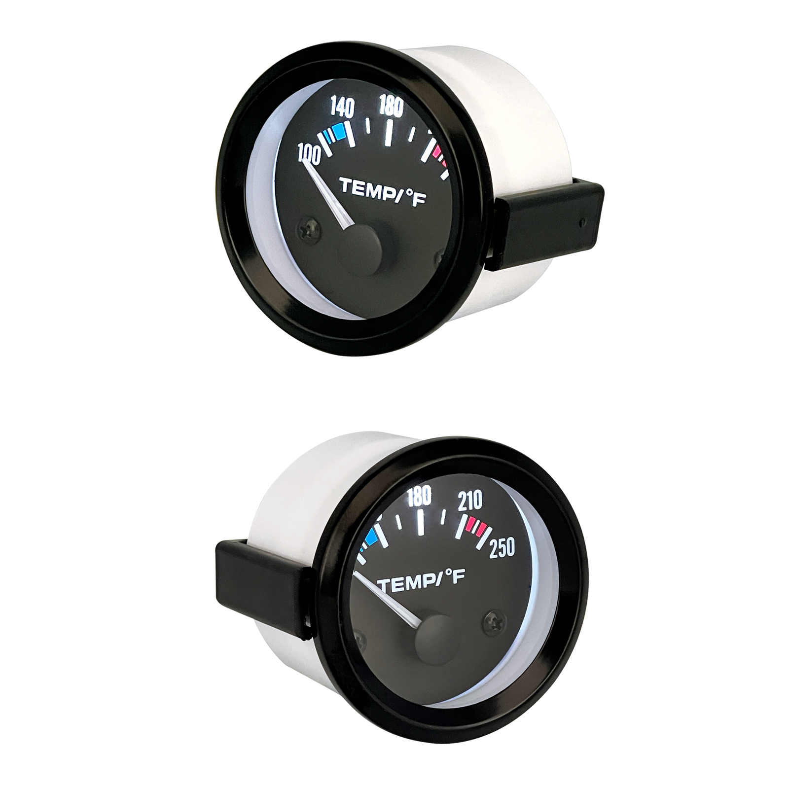 2 Inch 52mm Car Water Temperature Gauge 100-250℉ W/ Temp Meter Sensor