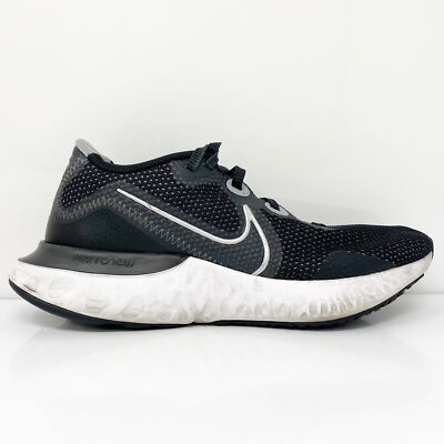 Nike Womens Renew Run CK6360-008 Черные кроссовки для бега, размер 9