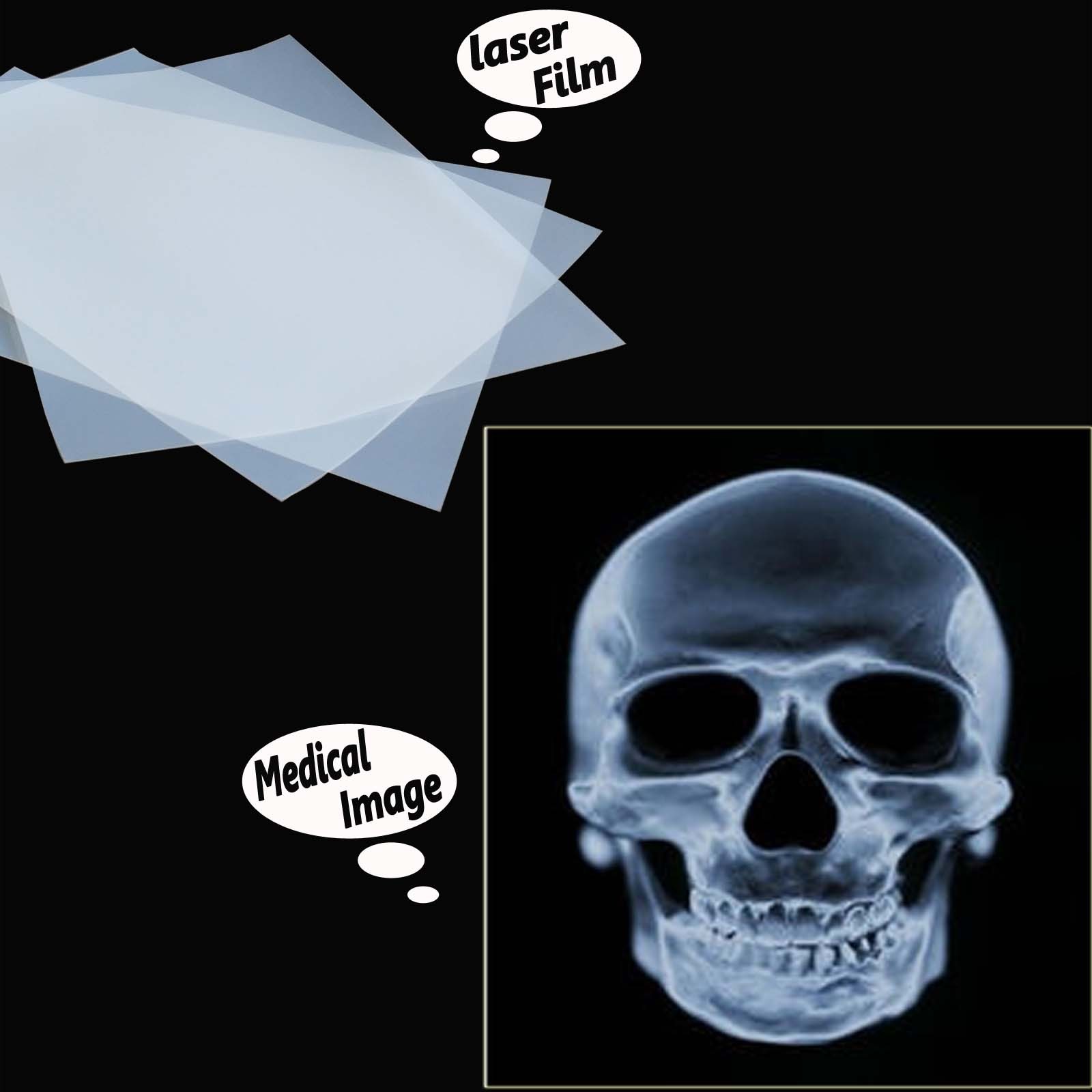 8.5x11，100 sheets,Silk Screen Printing Waterproof Inkjet Transparent Film Paper