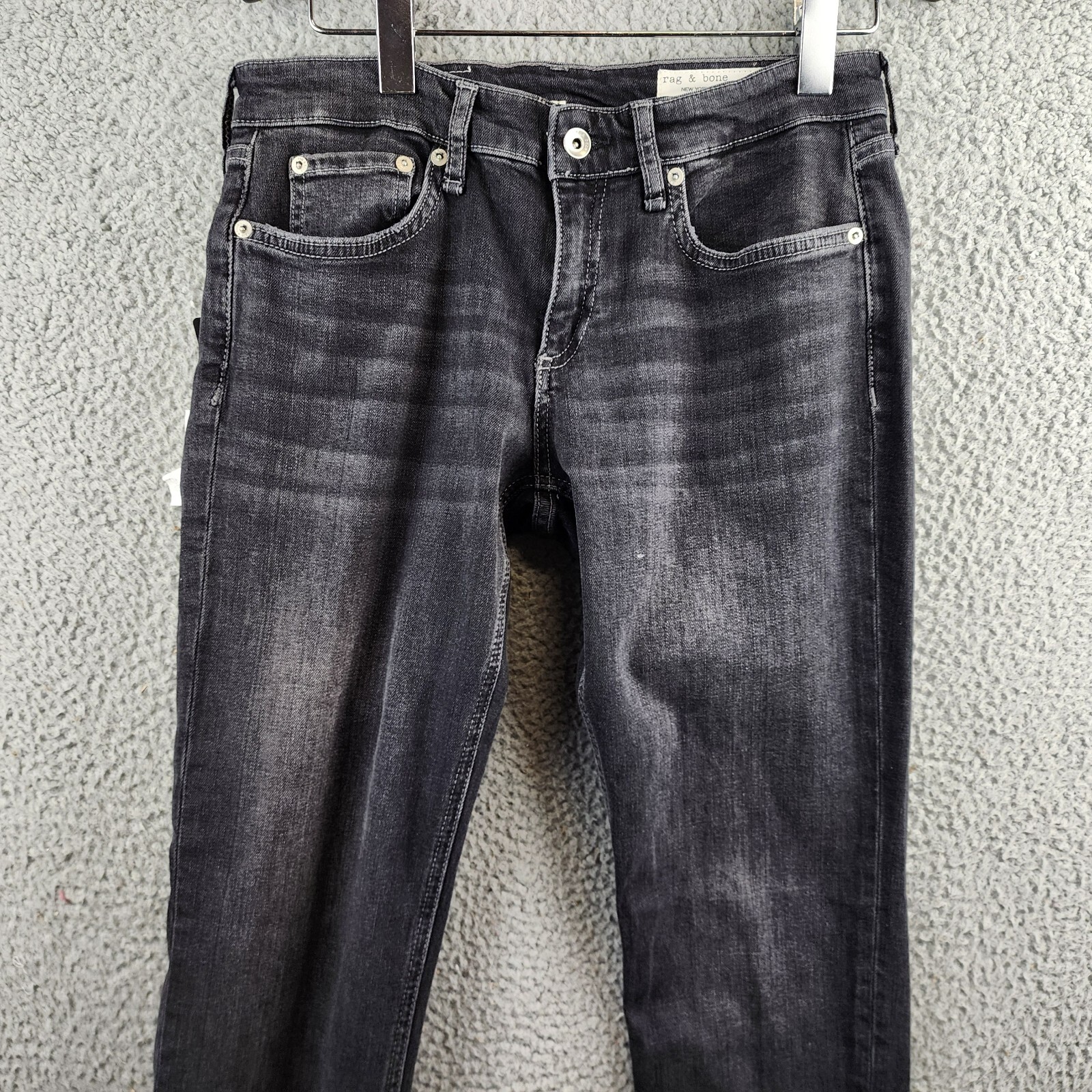 Rag & Bone Dre Low-Rise Slim Boyfriend Jeans Women's 26 Fillmore 5-Pockets Style - Picture 4 of 15