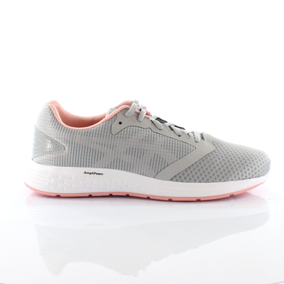 Asics Patriot 10 Grey Pink Lace Up Womens Trainers Running Shoes