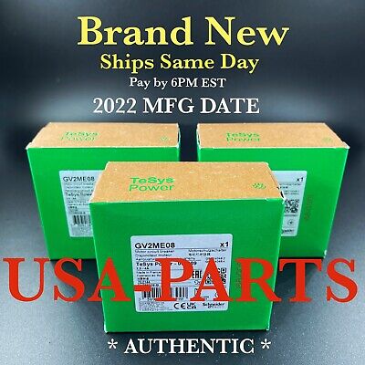 GV2ME08 Schneider Electric * Authentic * Ships Same Day * Brand New