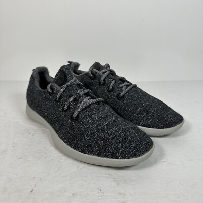 Allbirds Merino Wool Runners Lightweight Shoes Dark Grey - Men's 11 NEW w/o Box